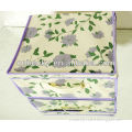 Pretty printing non woven home storage boxes for gift